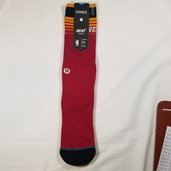 Stance NBA Miami Heat Heat Arena Logo M558D5HEAT